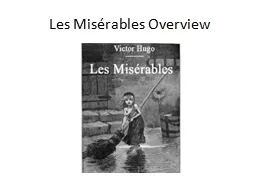 PPT-Les Misérables Overview