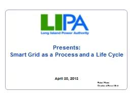 Presents: Smart Grid as a Process and a Life Cycle