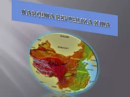 PPT-NARODNA REPUBLIKA KINA Narodna