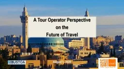 A Tour Operator Perspective