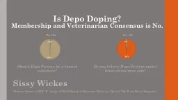 PPT-Is Depo Doping? Membership