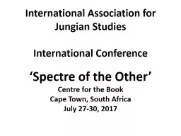 International Association for Jungian Studies