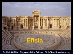 Efisia Dr. Rick  Griffith •