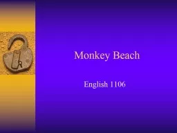 Monkey Beach English  1106