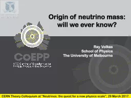 Origin of neutrino mass: