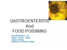 GASTROENTERITIS And   FOOD POISINING