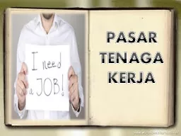 PASAR TENAGA KERJA KELOMPOK 3