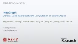 PPT-NeuGraph : Parallel Deep Neural Network Computation on Large Graphs