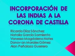 Ricardo Díaz Sánchez  Natalia García Sarmiento