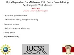 PPT-Spin-Dependent Sub-Millimeter Fifth Force Search Using Ferrimagnetic Test Masses