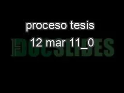 proceso tesis 12 mar 11_0