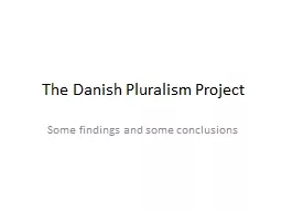 The Danish Pluralism Project