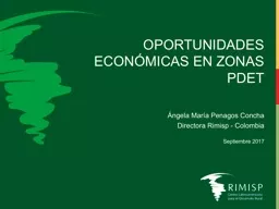 OPORTUNIDADES  ECON ÓMICAS