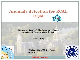 Anomaly detection for ECAL DQM