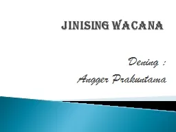 Jinising   Wacana   Dening