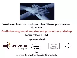 Workshop kona  ba   resolusaun