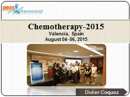 Didier  Coquoz Chemotherapy-2015