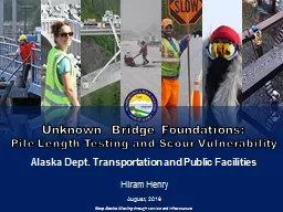 PPT-Unknown Bridge Foundations: