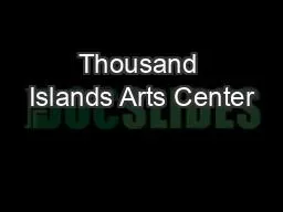 Thousand Islands Arts Center