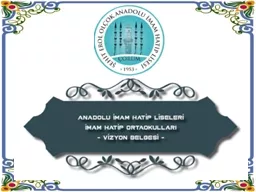 ŞEHİT EROL OLÇOK ANADOLU İMAM HATİP LİSESİ