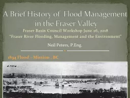 Fraser Basin Council Workshop June 26, 2018