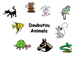 Doubutsu Animals neko T inu