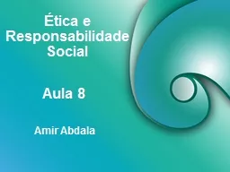 Ética e Responsabilidade Social