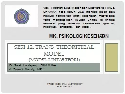 SESI  12 : Trans  Theoritical