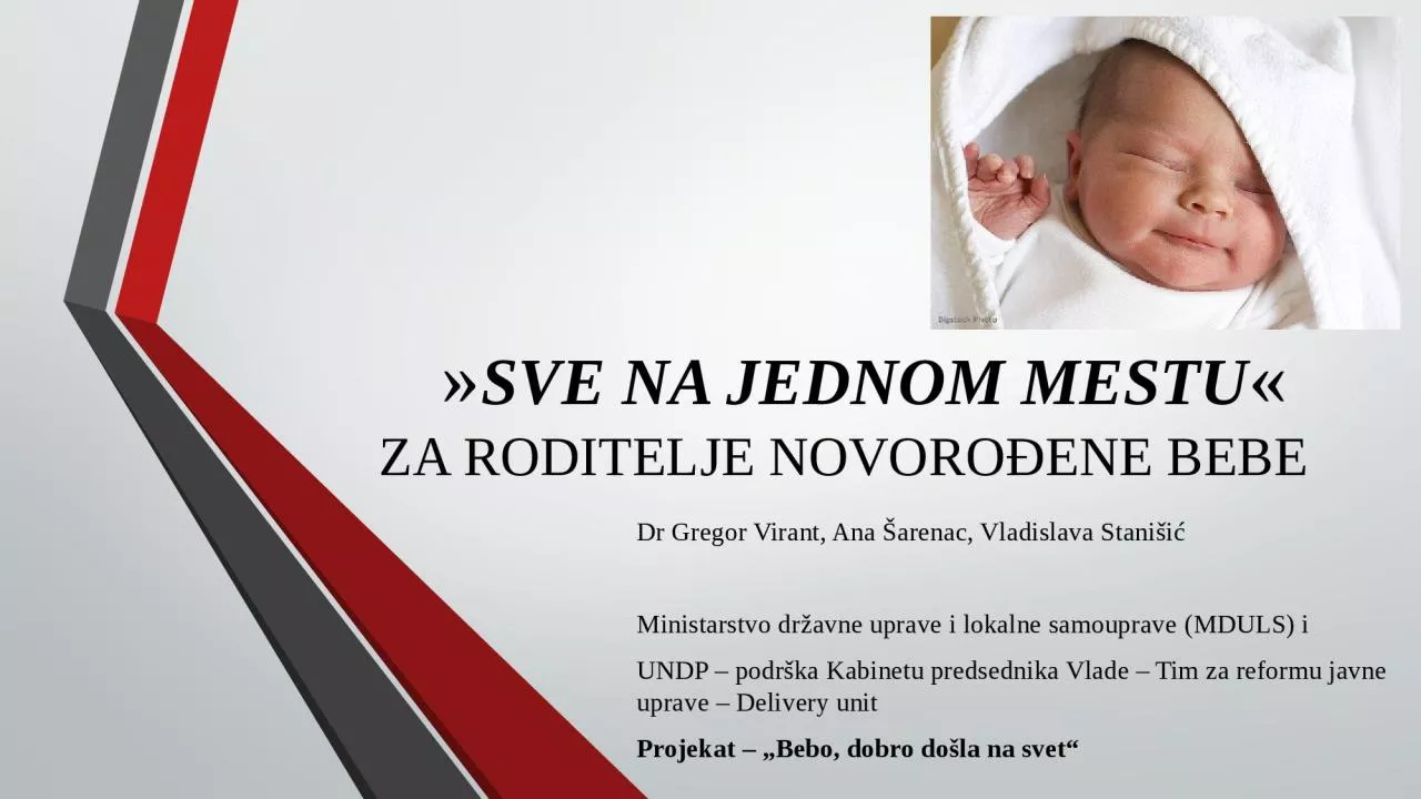 PPT-SVE NA JEDNOM MESTU ZA RODITELJE NOVORO ENE BEBE