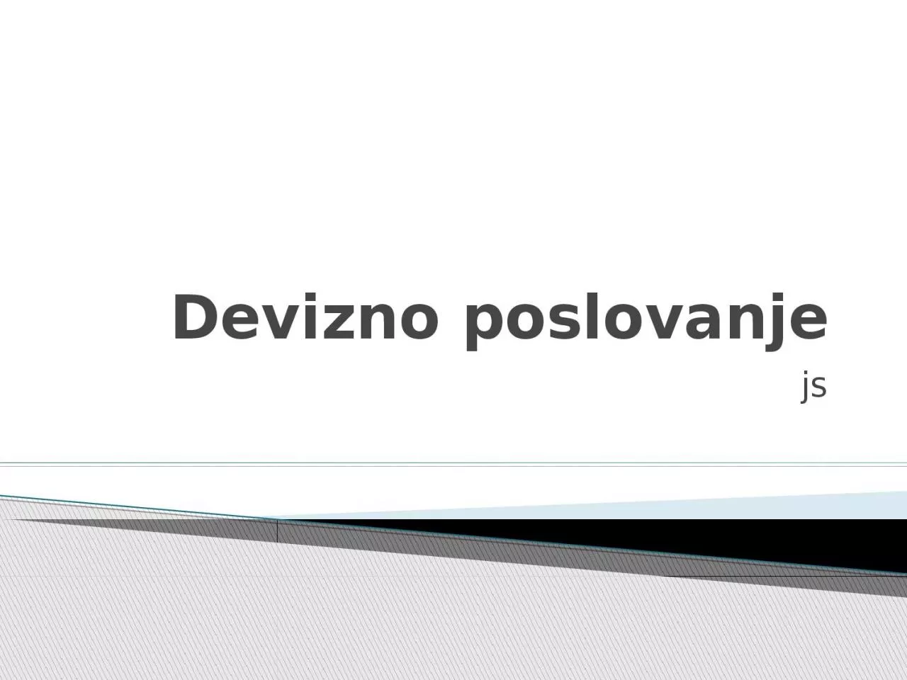 PPT-Devizno poslovanje