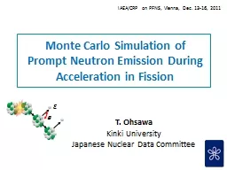 Monte Carlo Simulation of Prompt Neutron Emission During Acceleration in Fission