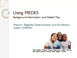 Using MEDES