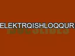 АО  “ELEKTRQISHLOQQURILISH