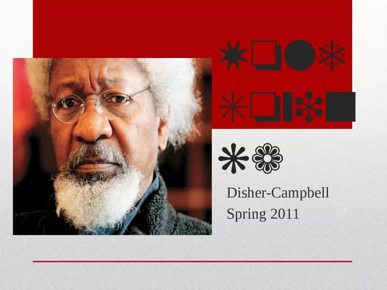 PPT-Wole Soyinka