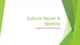 Culture Values & Identity