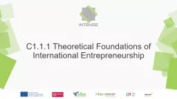 C1.1.1 Theoretical Foundations of