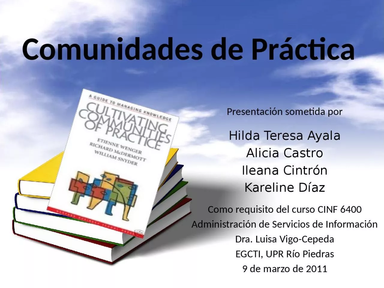 PPT-Comunidades de Pr ctica