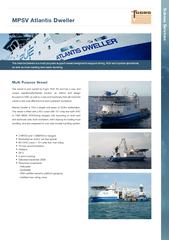 Subsea Services MPSV Atlantis Dweller The Atlantis Dwe