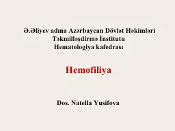 Ə.Əliyev adına Azərbaycan Dövlət Həkimləri Təkmilləşdirmə İnstitutu