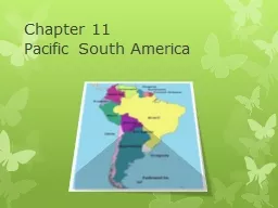 Chapter 11 Pacific  S outh