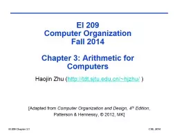 CS 314  Computer Organization