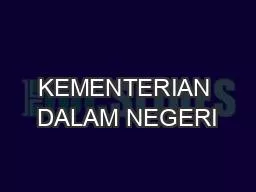 KEMENTERIAN DALAM NEGERI