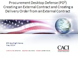 Procurement Desktop  Defense