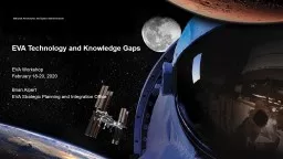 EVA Technology and Knowledge Gaps