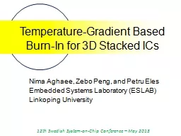 Temperature-Gradient Based Burn-In for 3D Stacked ICs