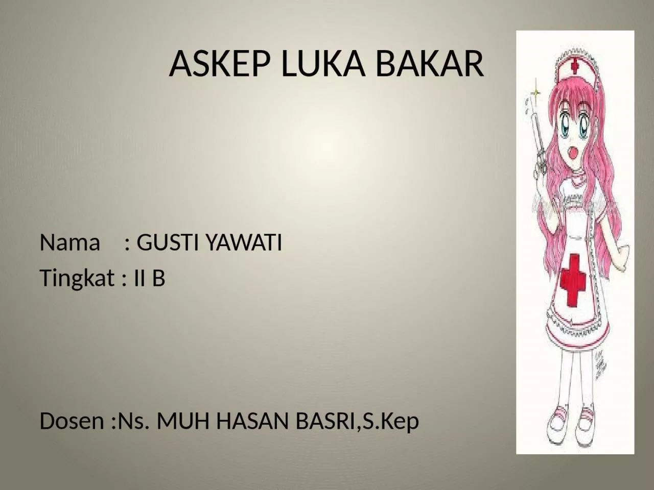 PPT-ASKEP LUKA BAKAR