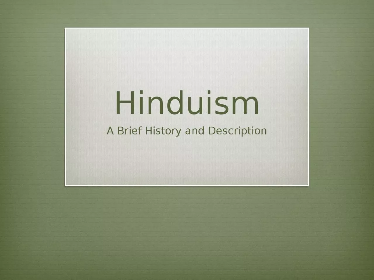 PPT-Hinduism