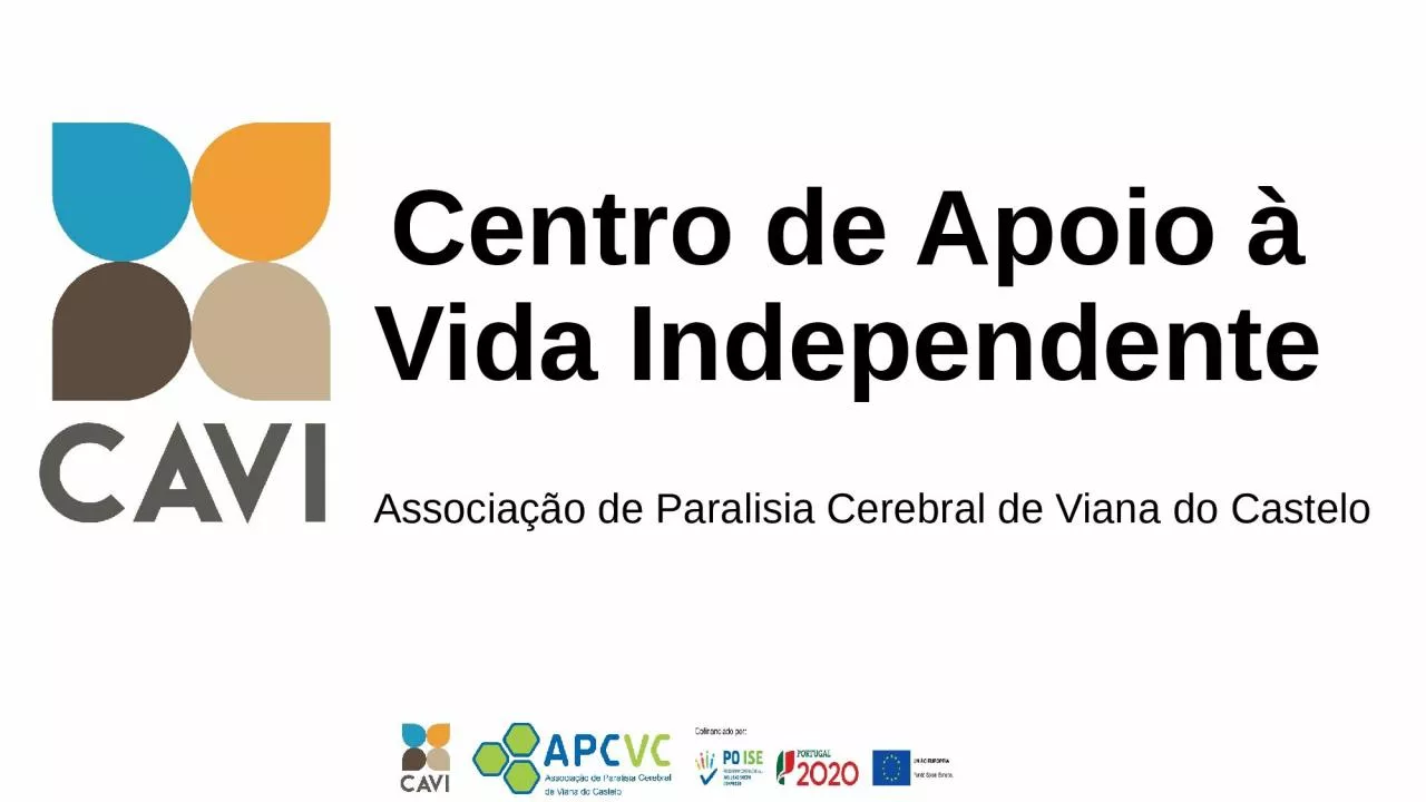 PPT-Centro de Apoio Vida Independente