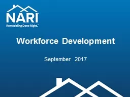 Workforce Development September 2017