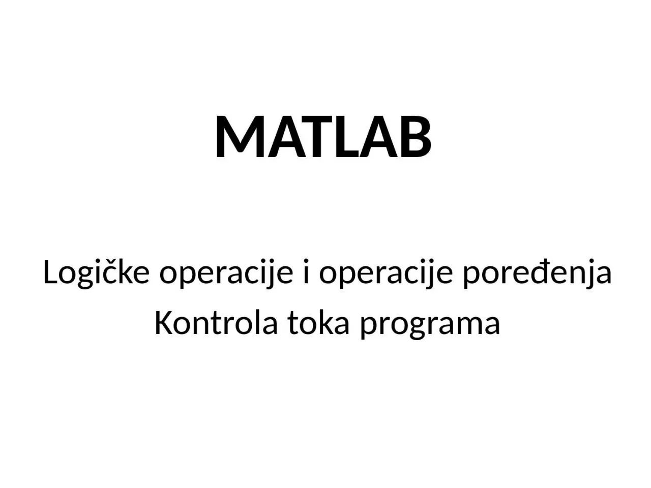 PPT-MATLAB